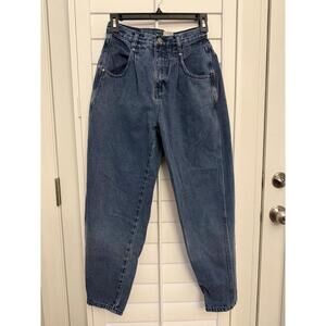 Vintage Brittania high waisted mom jeans with front pleat size 6